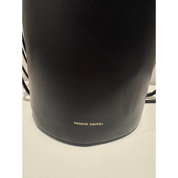 Mansur Gavriel Fringe Bucket Bag black - Picture 5 of 5